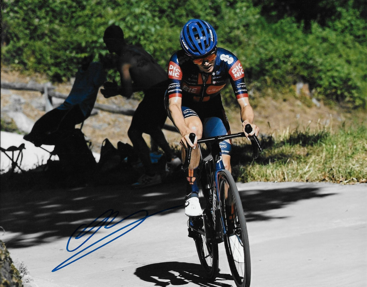 Signed Cycling Oscar Onley UCI Team Picnic–PostNL 8x10 Photo #4 Original