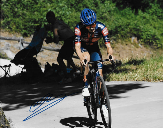 Signed Cycling Oscar Onley UCI Team Picnic–PostNL 8x10 Photo #4 Original