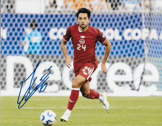 Signed Mathieu Choiniere Team Canada FC Autographed 8x10 Photo #1 Original