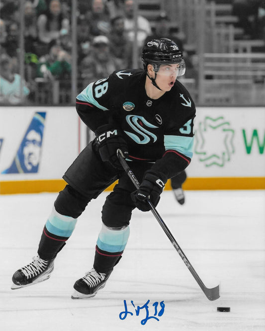 Signed Jani Nyman Seattle Kraken Autographed 8x10 Photo #2 Original