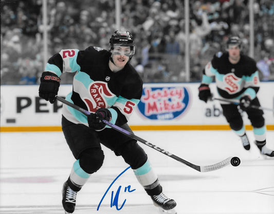 Signed Tye Kartye Seattle Kraken Autographed 8x10 Photo #4 Original