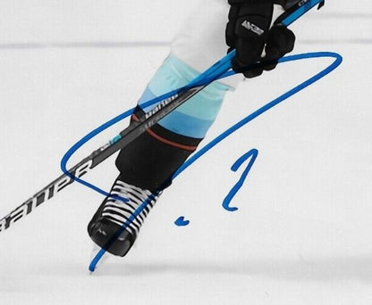 Signed Jordan Eberle Seattle Kraken Autographed 8x10 Photo #2 Original