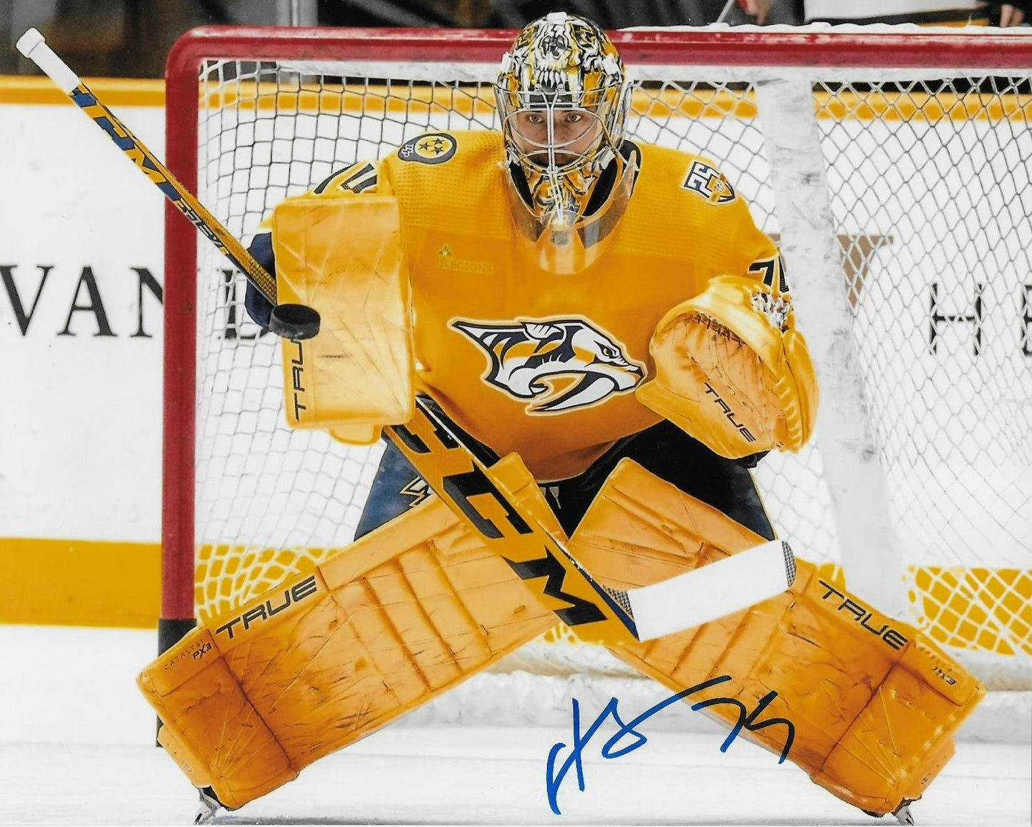 Signed Juuse Saros Nashville Predators Autographed 8x10 Photo #3 Original