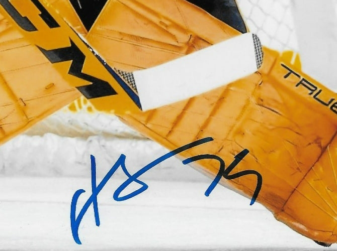 Signed Juuse Saros Nashville Predators Autographed 8x10 Photo #3 Original