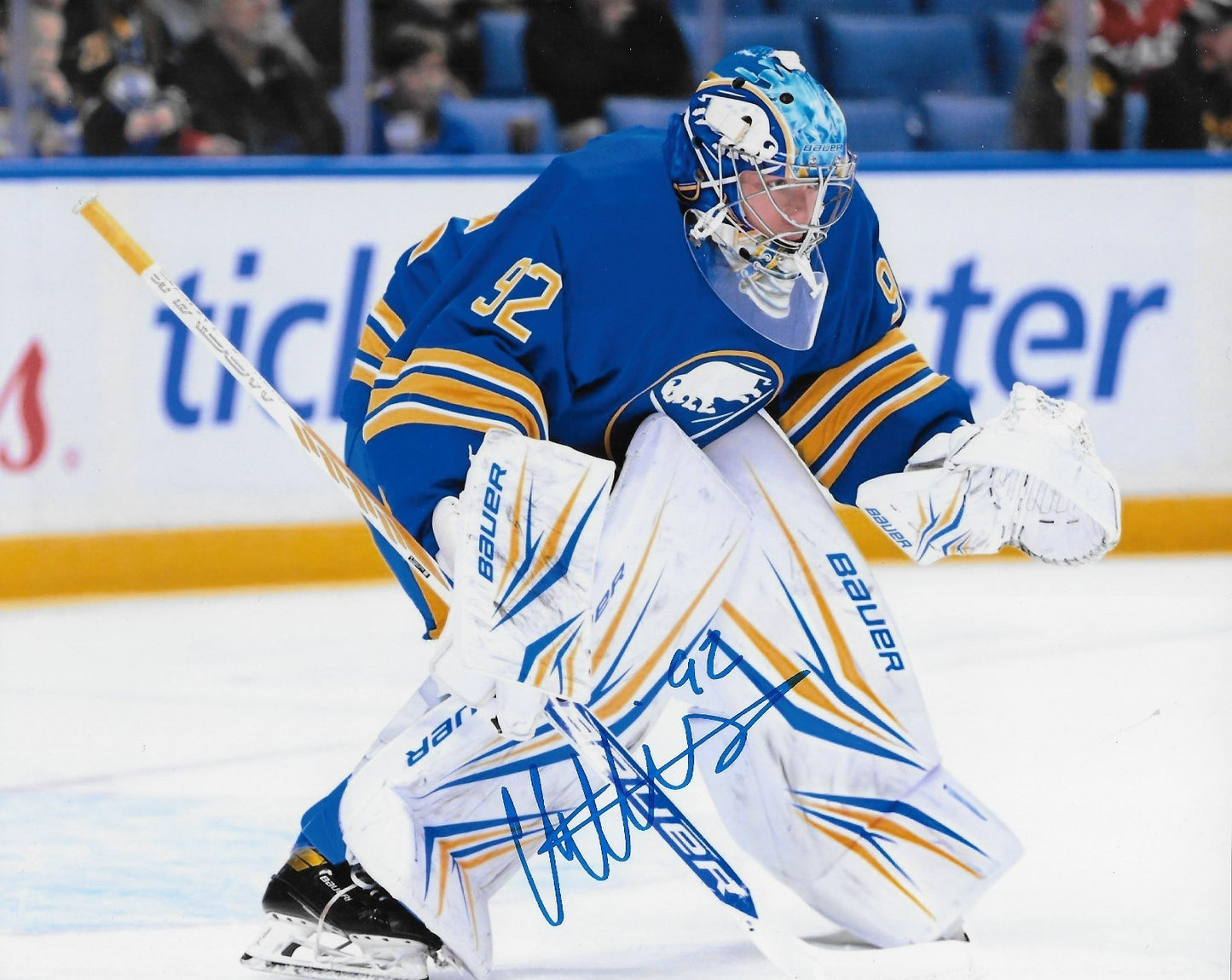 Signed Colten Ellis Buffalo Sabres Autographed 8x10 Photo #1 Original