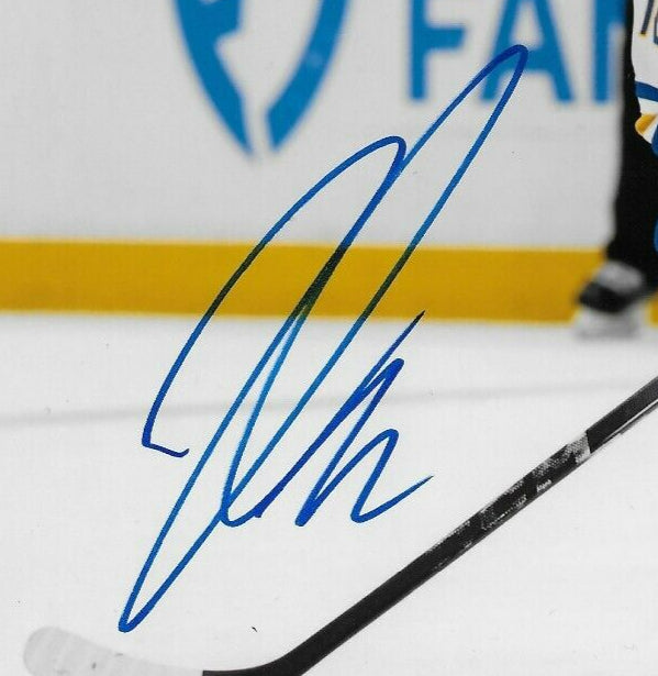 Signed Tage Thompson Buffalo Sabres Autographed 8x10 Photo #1 Original