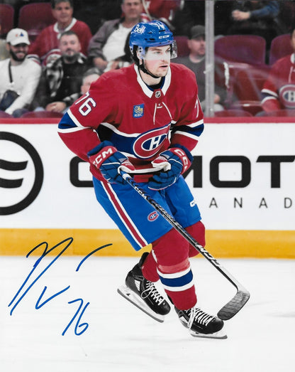 Signed Jared Davidson Montreal Canadiens Autographed 8x10 Photo #2 Original