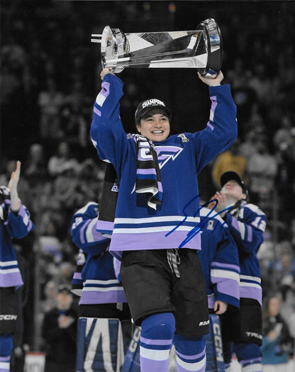 Signed Sophie Jaques PWHL Minnesota Frost Autographed 8x10 Photo #5 Original