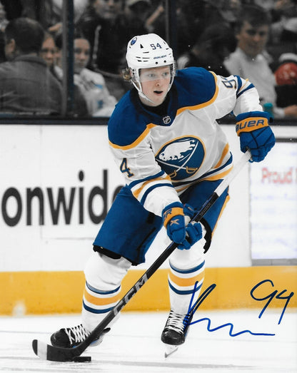 Signed Konsta Helenius Buffalo Sabres Autographed 8x10 Photo #2 Original