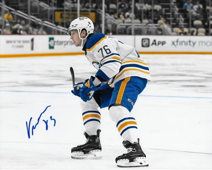 Signed Vsevolod Komarov Buffalo Sabres Autographed 8x10 Photo #1 Original