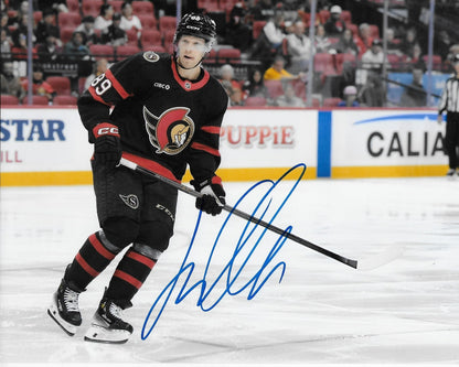 Signed Lars Eller Ottawa Senators Autographed 8x10 Photo #1 Original