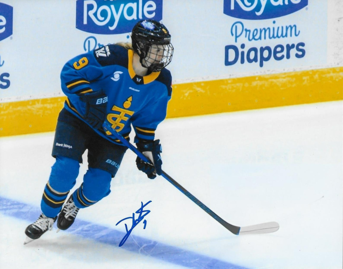 Signed Daryl Watts PWHL Toronto Sceptres Autographed 8x10 Photo #3 Original