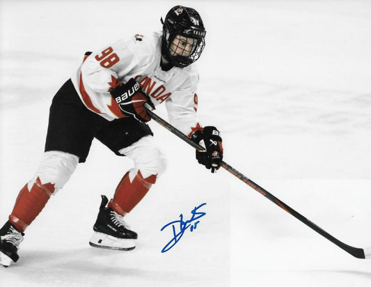 Signed Daryl Watts PWHL Team Canada Toronto Sceptres  8x10 Photo #4 Original