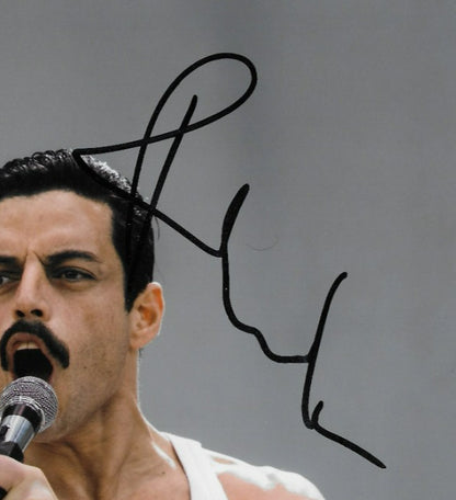 Signed Rami Malek Queen Bohemian Rhapsody 8x10 Photo #1 with JSA Authentication