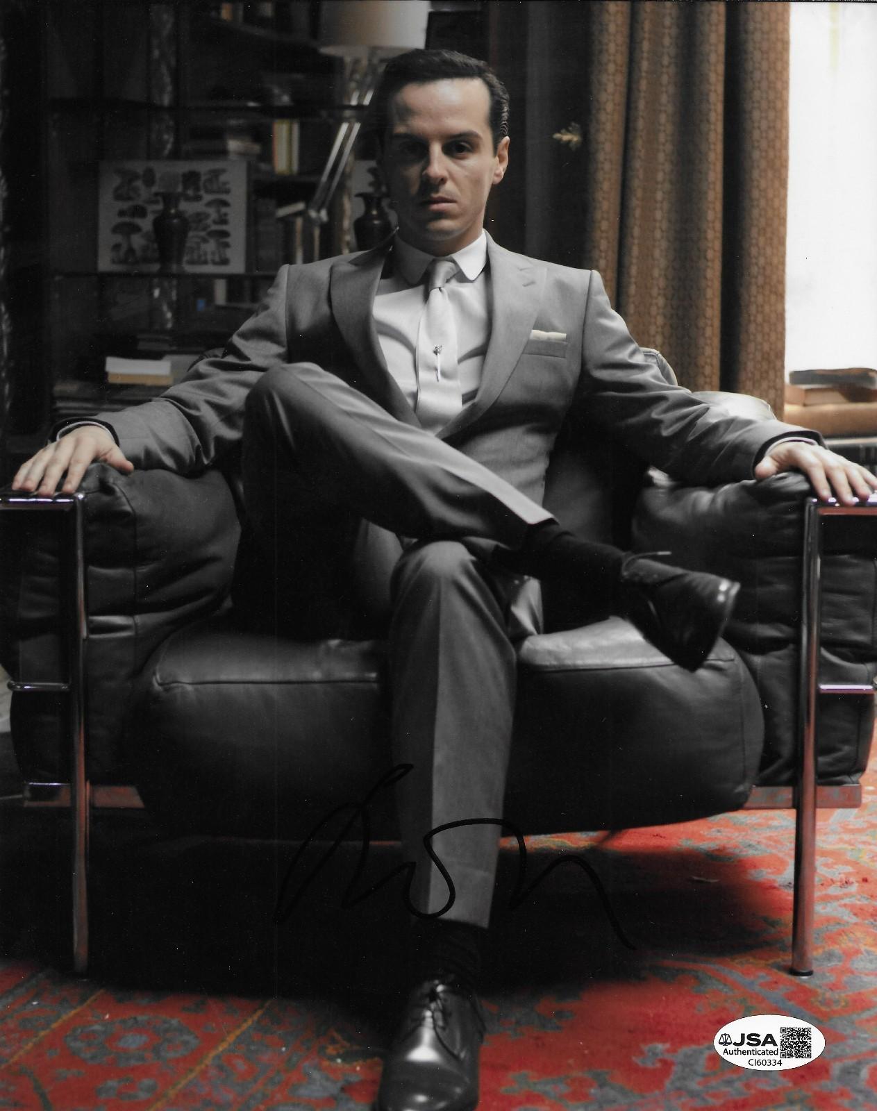 Signed Andrew Scott Sherlock Autographed 8x10 Photo #1 with JSA Authentication