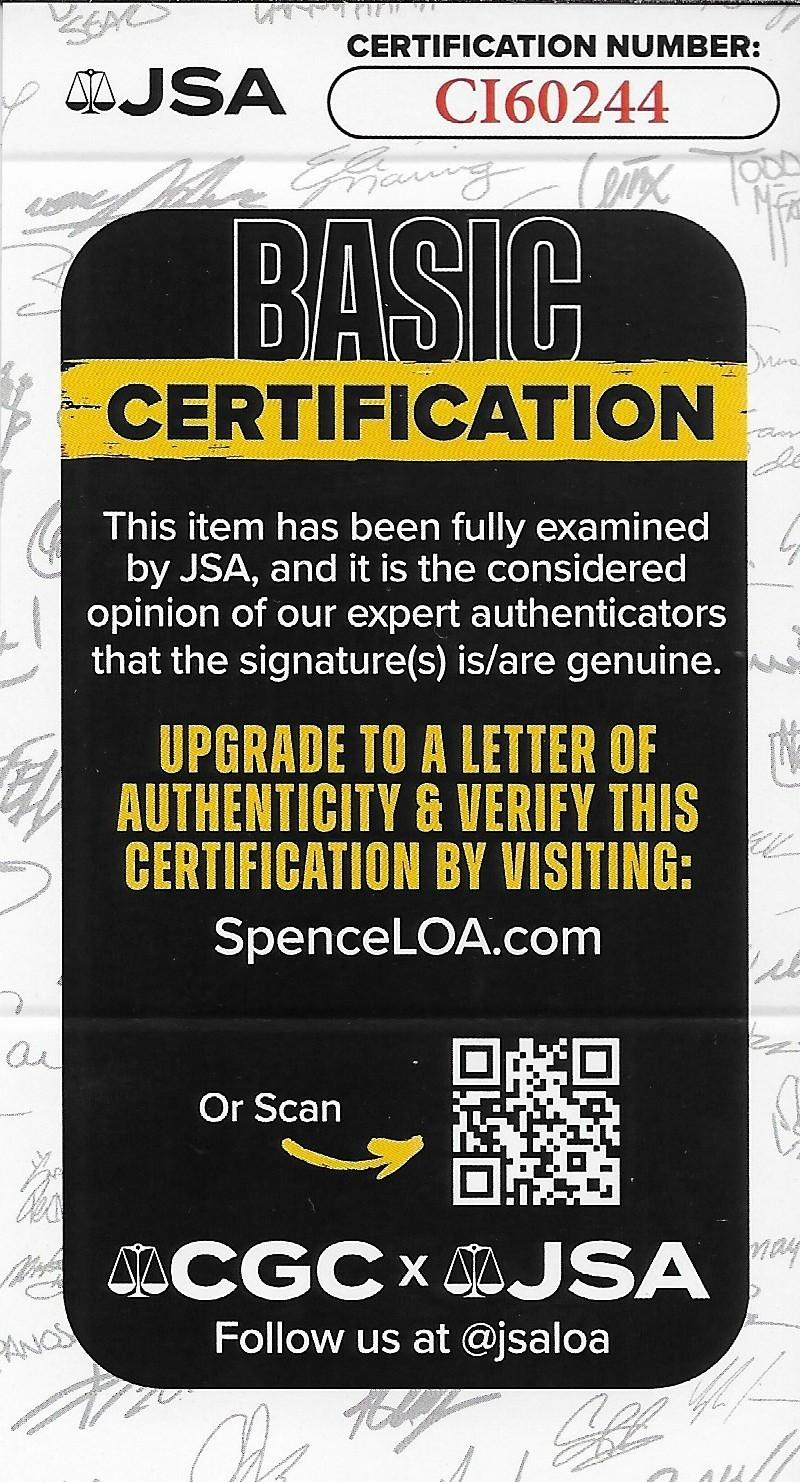 Signed Georges St Pierre UFC Hall of Famer 8x10 Photo #6 w JSA Private Signing