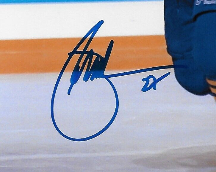 Signed Brad May Buffalo Sabres Autographed 8x10 Photo #3 Original