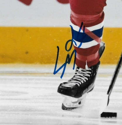 Signed Logan Mailloux Montreal Canadiens Autographed 8x10 Photo #3 Original