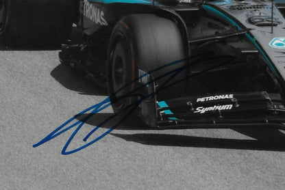 Signed George Russell Formula 1 Mercedes 8x10 Photo #1 with JSA Authentication
