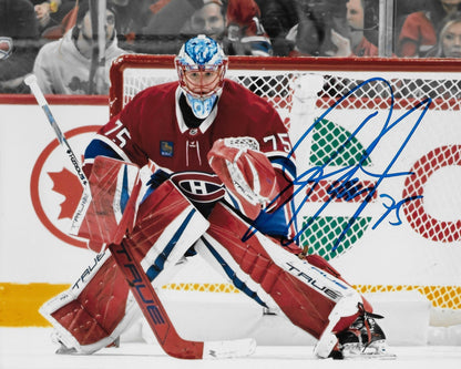 Signed Jakub Dobes Montreal Canadiens 8x10 Photo #2 Original Private Signing