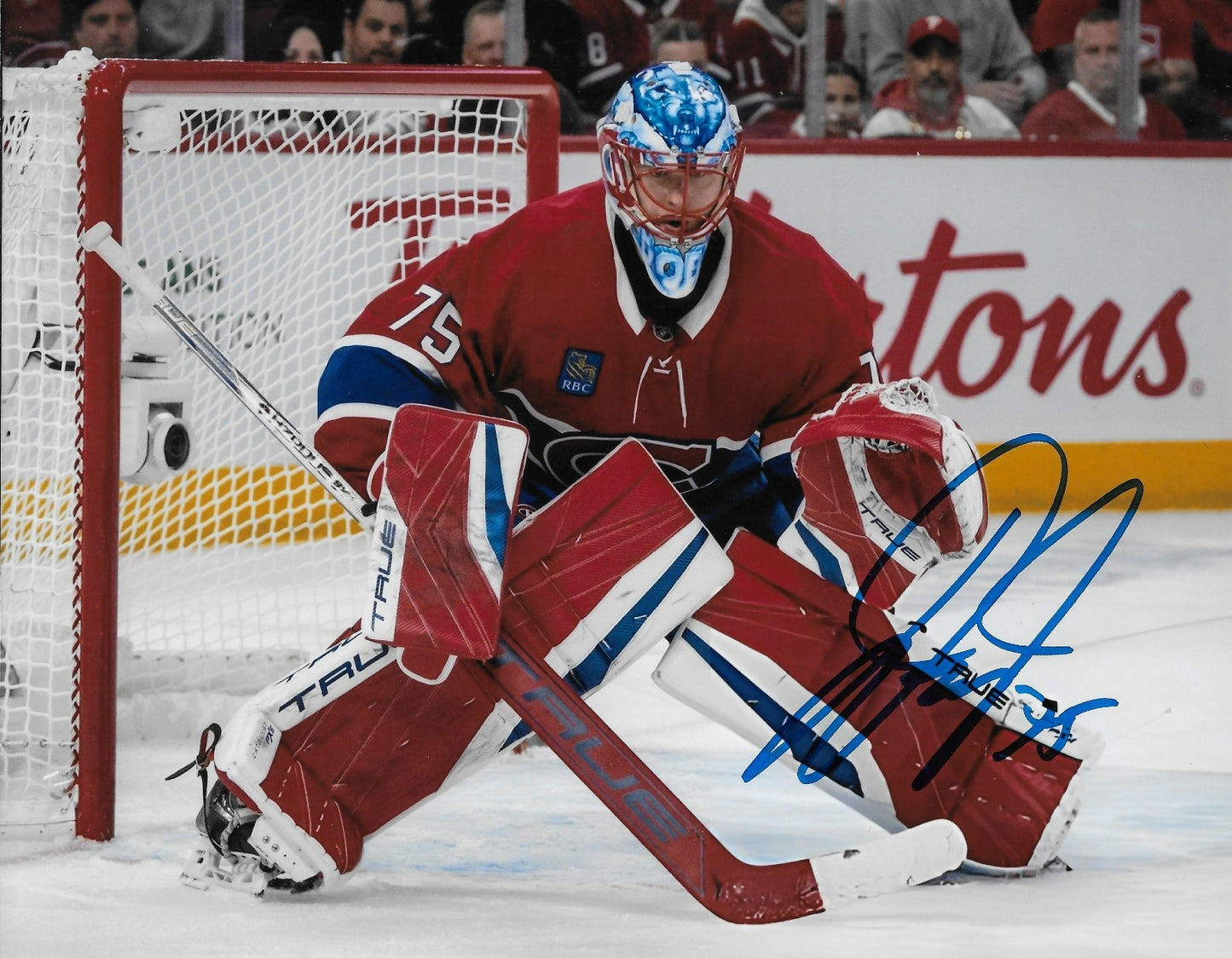 Signed Jakub Dobes Montreal Canadiens 8x10 Photo #4 Original Private Signing