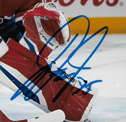 Signed Jakub Dobes Montreal Canadiens 8x10 Photo #4 Original Private Signing