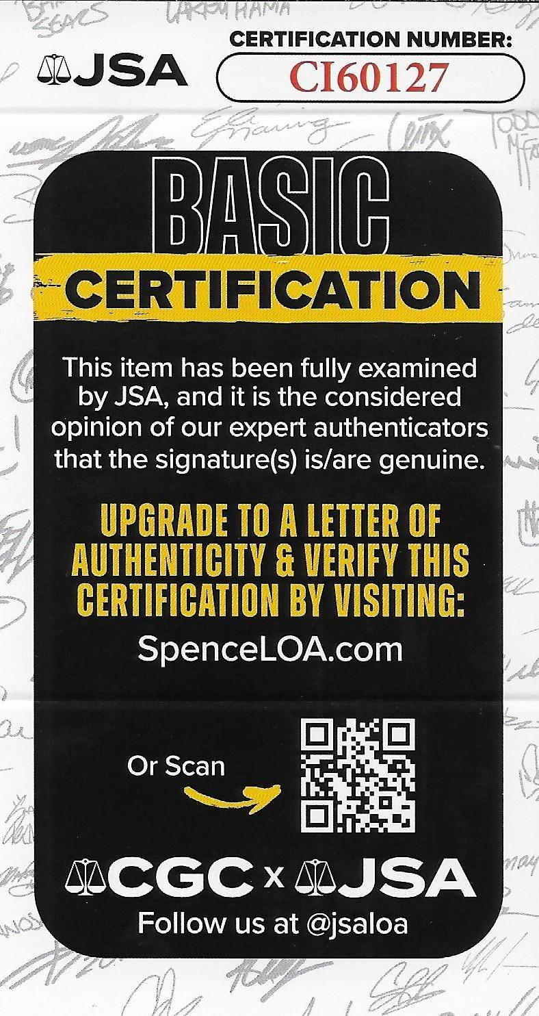 Signed Diana Shnaider Womens Tennis 8x10 Photo #1 with JSA Authentication