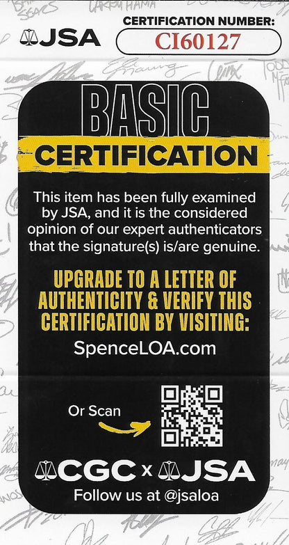 Signed Diana Shnaider Womens Tennis 8x10 Photo #1 with JSA Authentication