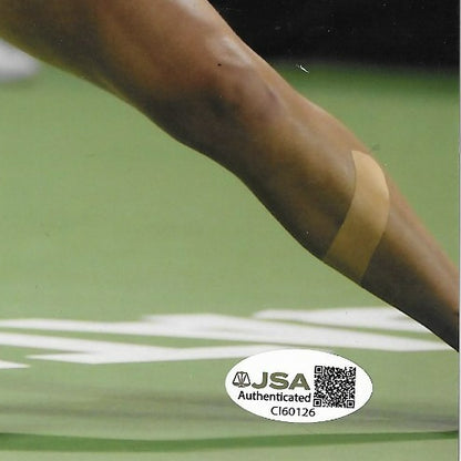 Signed Jelena Ostapenko WTA Tennis Signed 8x10 Photo #3 with JSA Authentication