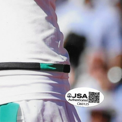 Signed Jelena Ostapenko WTA Tennis Signed 8x10 Photo #2 with JSA Authentication