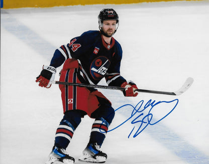 Signed Josh Morrissey Winnipeg Jets Autographed 8x10 Photo #6 Original
