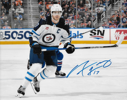 Signed Adam Lowry Winnipeg Jets Autographed 8x10 Photo #2 Original