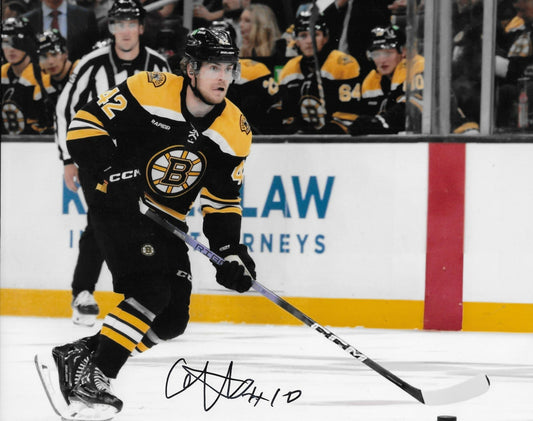 Signed Georgii Merkulov Boston Bruins Autographed 8x10 Photo #2 Original