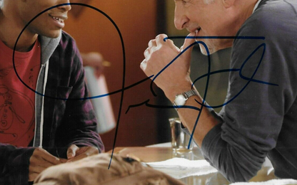 Signed Jermaine Fowler Judd Hirsch Superior Donuts 8x10 Photo #2 w JSA Authentic