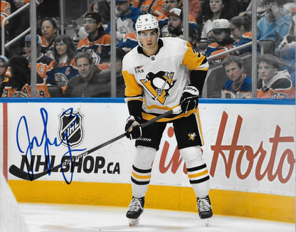 Signed Jack St. Ivany Pittsburgh Penguins Autographed 8x10 Photo #1 Original
