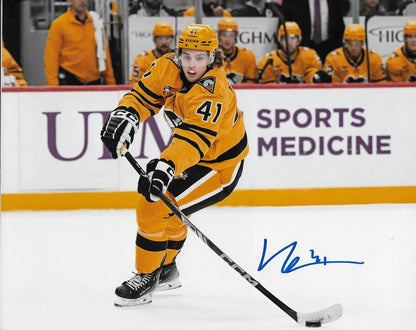 Signed Ville Koivunen Pittsburgh Penguins Autographed 8x10 Photo #2 Original