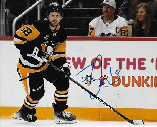 Signed Tommy Novak Pittsburgh Penguins Autographed 8x10 Photo #1 Original