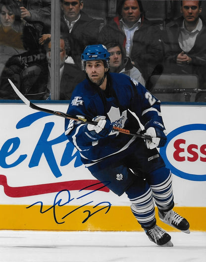 Signed Michael Mike Peca Toronto Maple Leafs  Autographed 8x10 Photo #5 Original