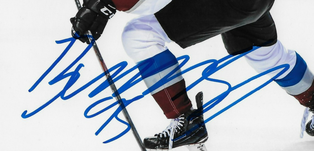 Signed Andre Burakovsky Colorado Avalanche Autographed 8x10 Photo #1 Original