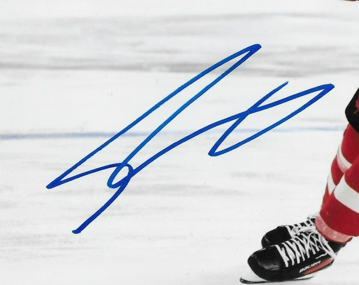 Signed Travis Konecny Team Canada Philadelphia Flyers 8x10 Photo #2 Original