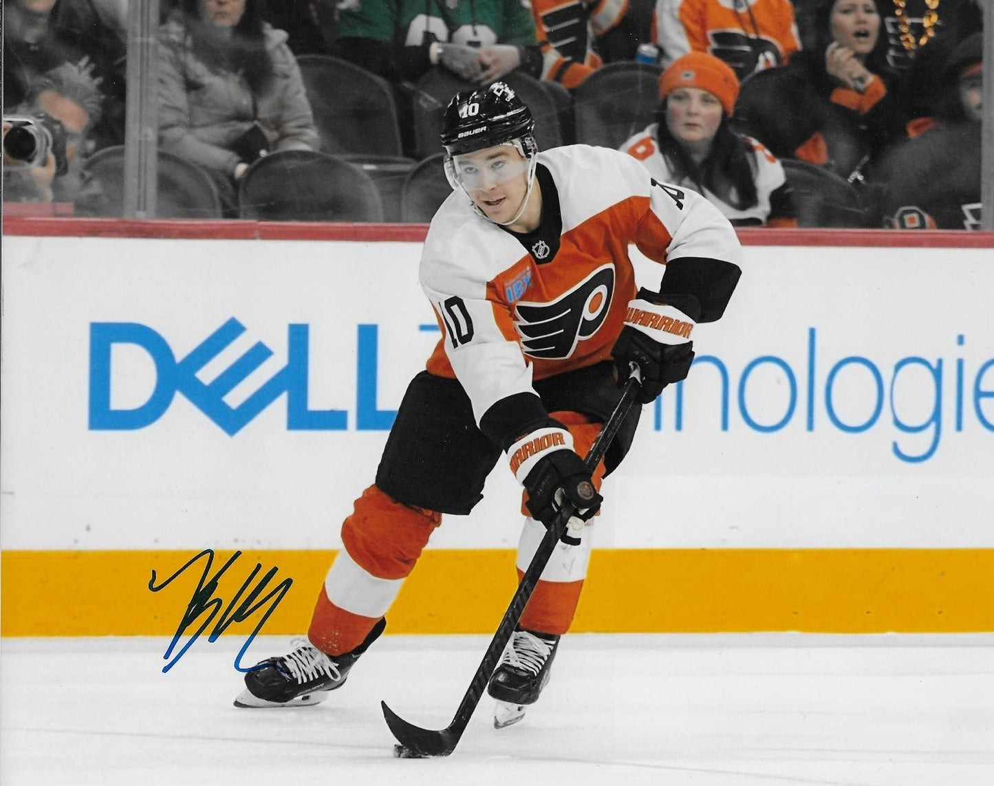 Signed Bobby Brink Philadelphia Flyers Autographed 8x10 Photo #4 Original