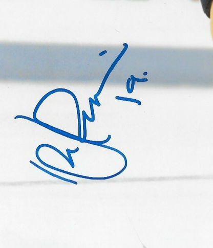 Signed Dave Poulin Boston Bruins Autographed 8x10 Photo #2 Original