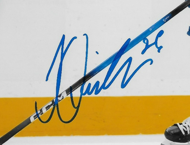 Signed Jacob Quillan Toronto Maple Leafs Autographed 8x10 Photo #1 Original