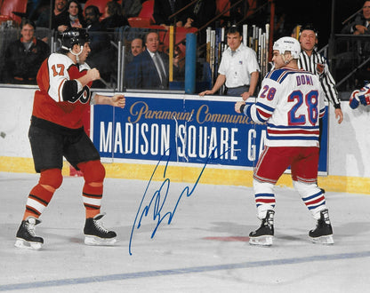 Signed Craig Berube Philadelphia Flyers  Autographed 8x10 Photo #1 Original