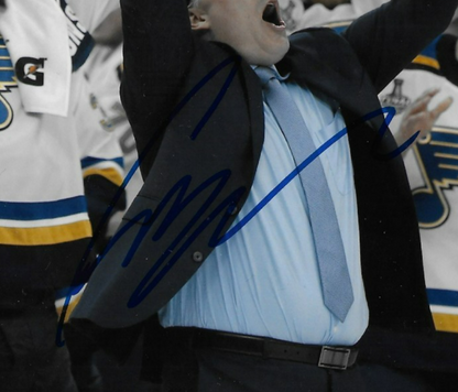 Signed Craig Berube St. Louis Blues Stanley Cup Autographed 8x10 Photo Original