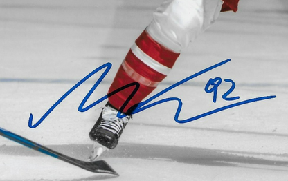 Signed Marco Kasper Detroit Red Wings Autographed 8x10 Photo #1 Original