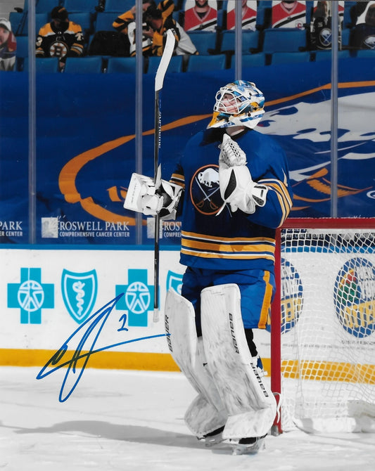 Signed Ukko-Pekka Luukkonen Buffalo Sabres Autographed 8x10 Photo #3 Original