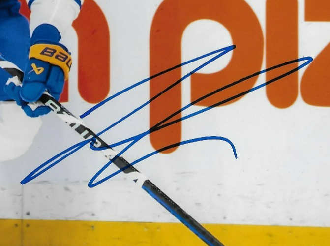 Signed Jordan Greenway Buffalo Sabres Autographed 8x10 Photo #1 Original