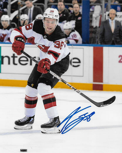 Signed Topias Vilen  New Jersey Devils Autographed 8x10 Photo #2 Original