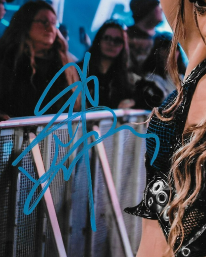 Signed Giulia Friday Night Smack Down WWE Autographed 8x10 Photo #7 Original